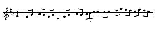 Boys Of Bluehill, The - staff notation
