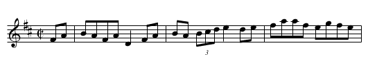 Boys of Bluehill, The - staff notation