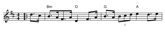 Boys of Bluehill, The - staff notation