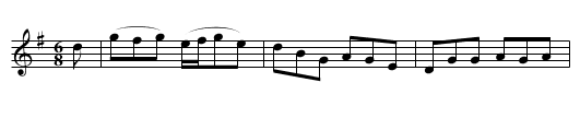 Boys of Bockhill Jig, The - staff notation