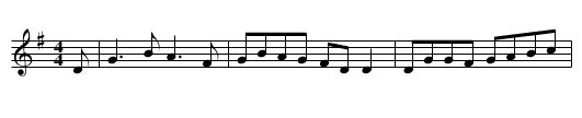 Boys of Kilsarne, The - staff notation