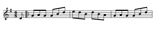 Boys of the Town, The - staff notation