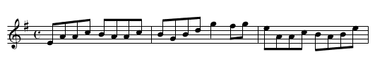 Boys of Twenty Five [2], The - staff notation