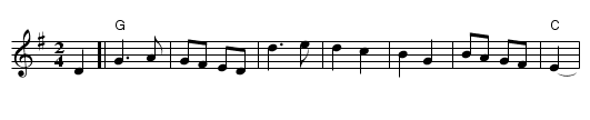 Boys of Wexford, the  - staff notation