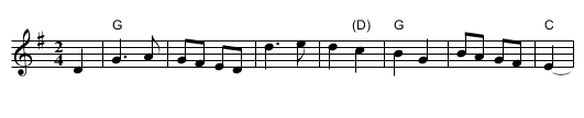 Boys of Wexford, the  - staff notation
