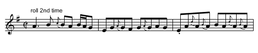 Boys on the Hilltop, The - staff notation