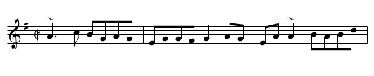 Boys on the Hilltop, The - staff notation