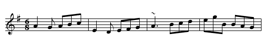 Brady's No. 1 - staff notation