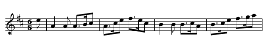 Braemar gathering, the  - staff notation