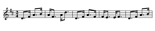 Braes Aboon Bonaw, The - staff notation