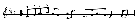 BRAES ABOON BONAW - staff notation