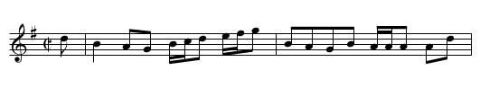 Braes of Athole, The - staff notation