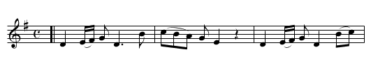 BRAES OF YARROW, the  - staff notation