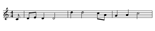 Braigh Lochiall - staff notation