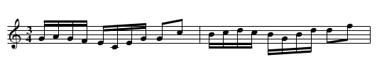 Brännarepolskan. - staff notation
