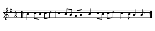Bransle - staff notation