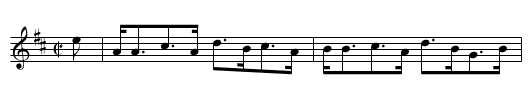 Breacan luaight' fight' fuaight', Am - staff notation
