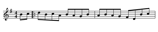 Break O' Day - staff notation