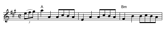 Breakdown    [A], The  - staff notation