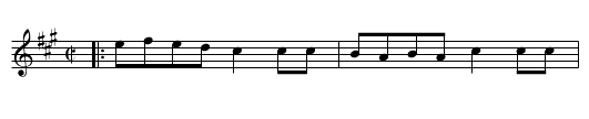 Breakin' Up Christmas - staff notation