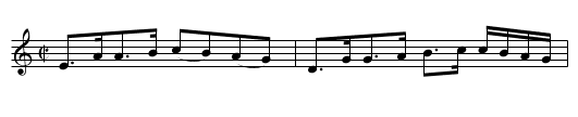 Breas of Bushby, The  - staff notation