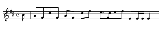 Breas of Strathdown. Ru2.046, The - staff notation