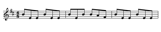 Bresnahan's Frolics - staff notation