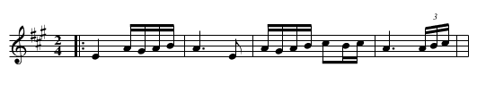 Breton Wedding March - staff notation