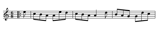 Brian Borouhme - staff notation