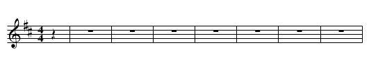 Brian Titus' Hornpipe - staff notation