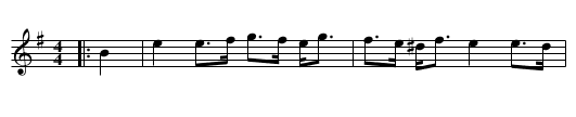 Briar Rose - staff notation