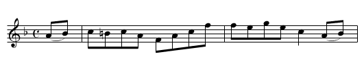 BRICKLAYER'S HORNPIPE - staff notation