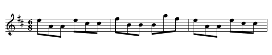 Bride has a Bonnie Thing, The - staff notation