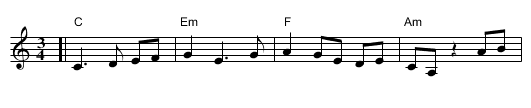Bridget O'Malley    [C] - staff notation