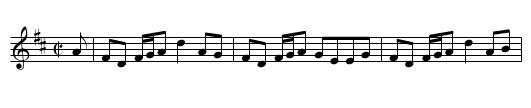 Brig o' Tilt, The - staff notation