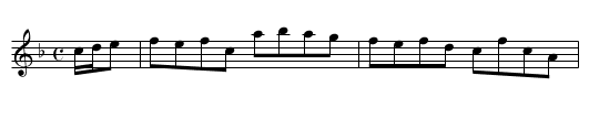 Briggham Hornpipe. - staff notation