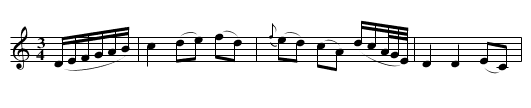 Bright Black Rose, The - staff notation