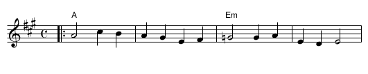 Brightest & Best  #1  [A] - staff notation