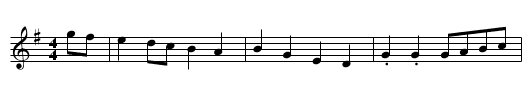 Brighton Camp - staff notation