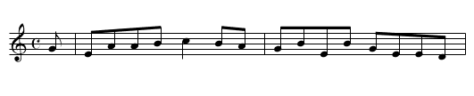 Bring her to the Shelter - staff notation