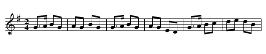 Britches - staff notation