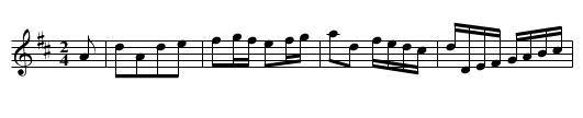 British Grenediers [1] - staff notation
