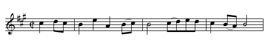 British Muse - staff notation