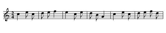 Brittannias Sons at Sea - staff notation