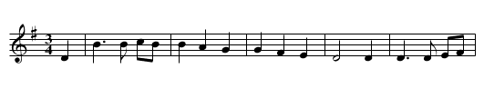 Bro Aber - staff notation