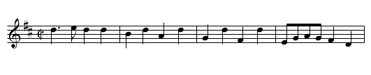 Brockett Hall - staff notation