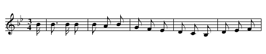 Broken heart - Setter - staff notation