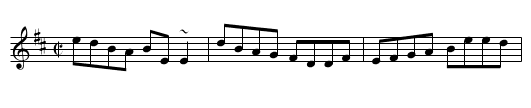 Broken Pledge - staff notation