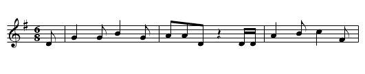 Brombeerpflueckerin, Die  - staff notation