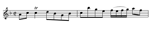 Bromley Bells THO4.025 - staff notation